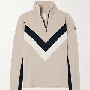 We Norwegians W's Voss Colorblock Merino Wool-Blend Top, NWOT